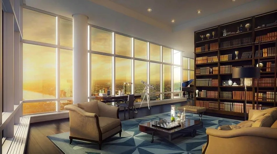 interior-libraryrender