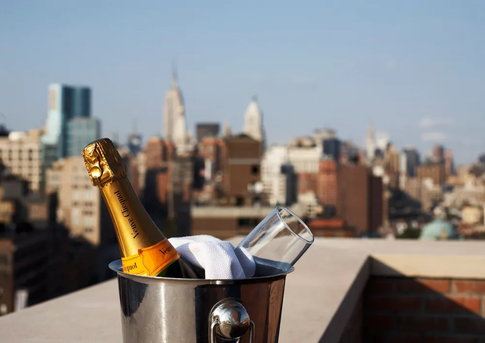 food-champagne